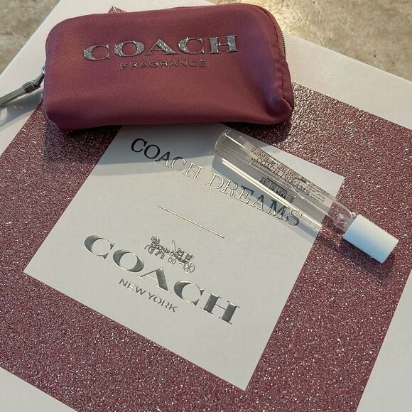 Coach Dreams Perfume & Cosmetic Case - Picture 2 of 5